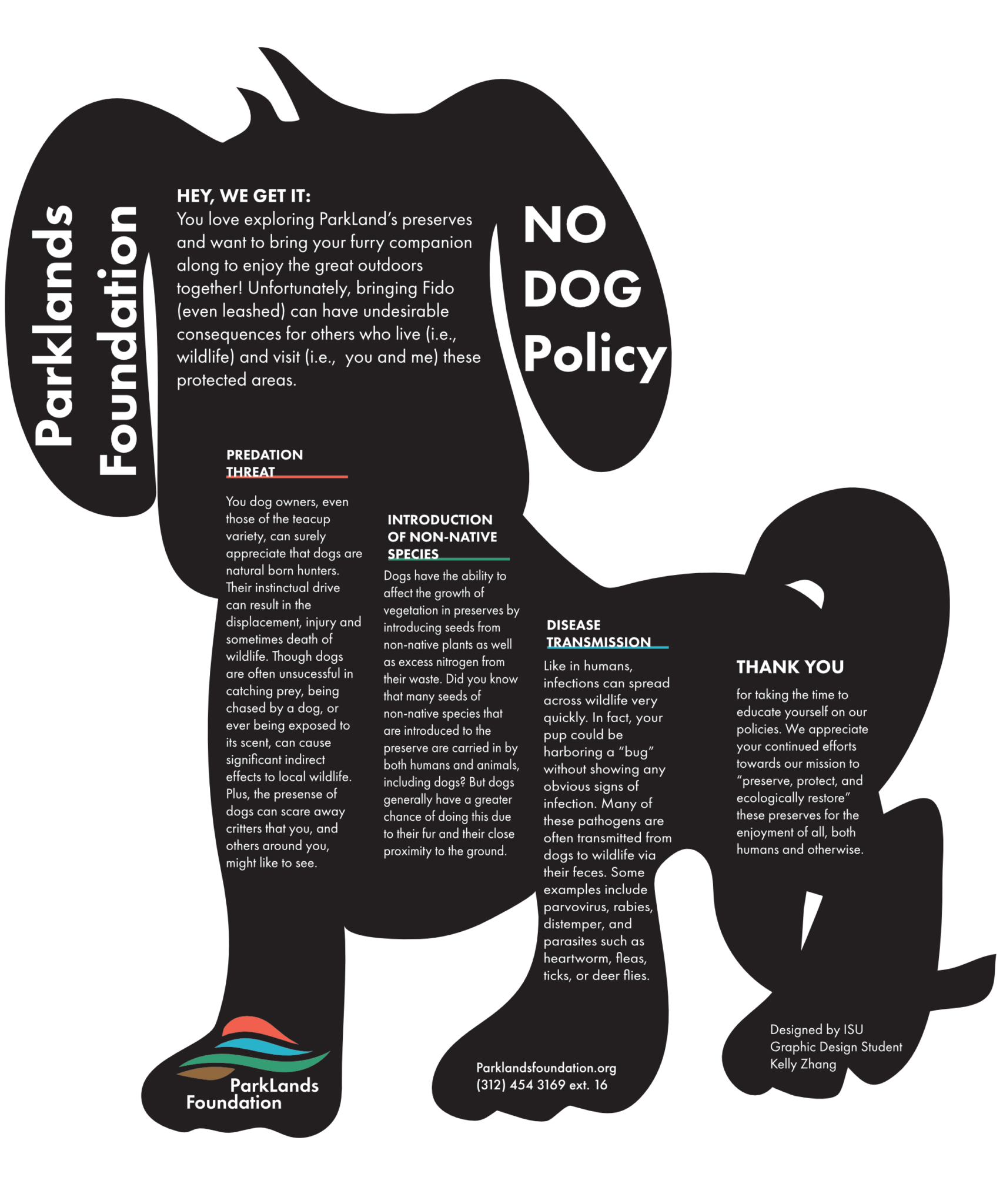 ParklandsFoundation-NODOGpolicyposter updated 5.2020